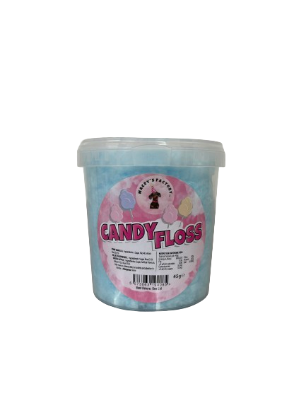 Blue Candy Floss tubs x 36 (45g)