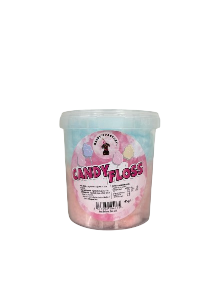 Mixed (Blue & Pink) Candy Floss tubs x 36 (45g)