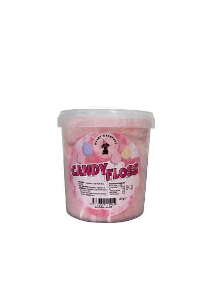 Pink Vanilla Candy Floss Tub (45g) x36
