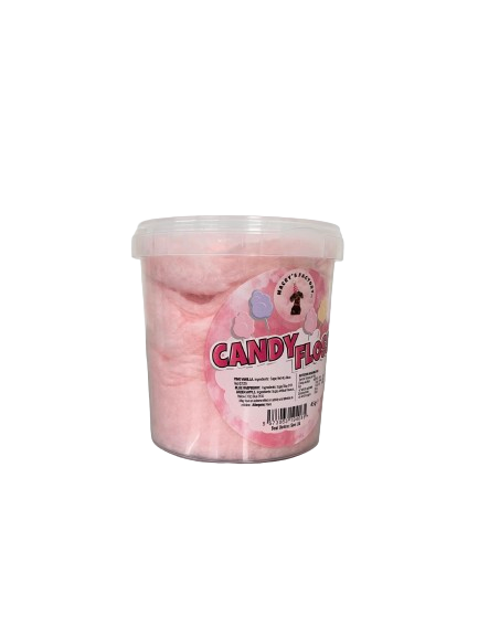 Pink Vanilla Candy Floss Tub (45g) x36